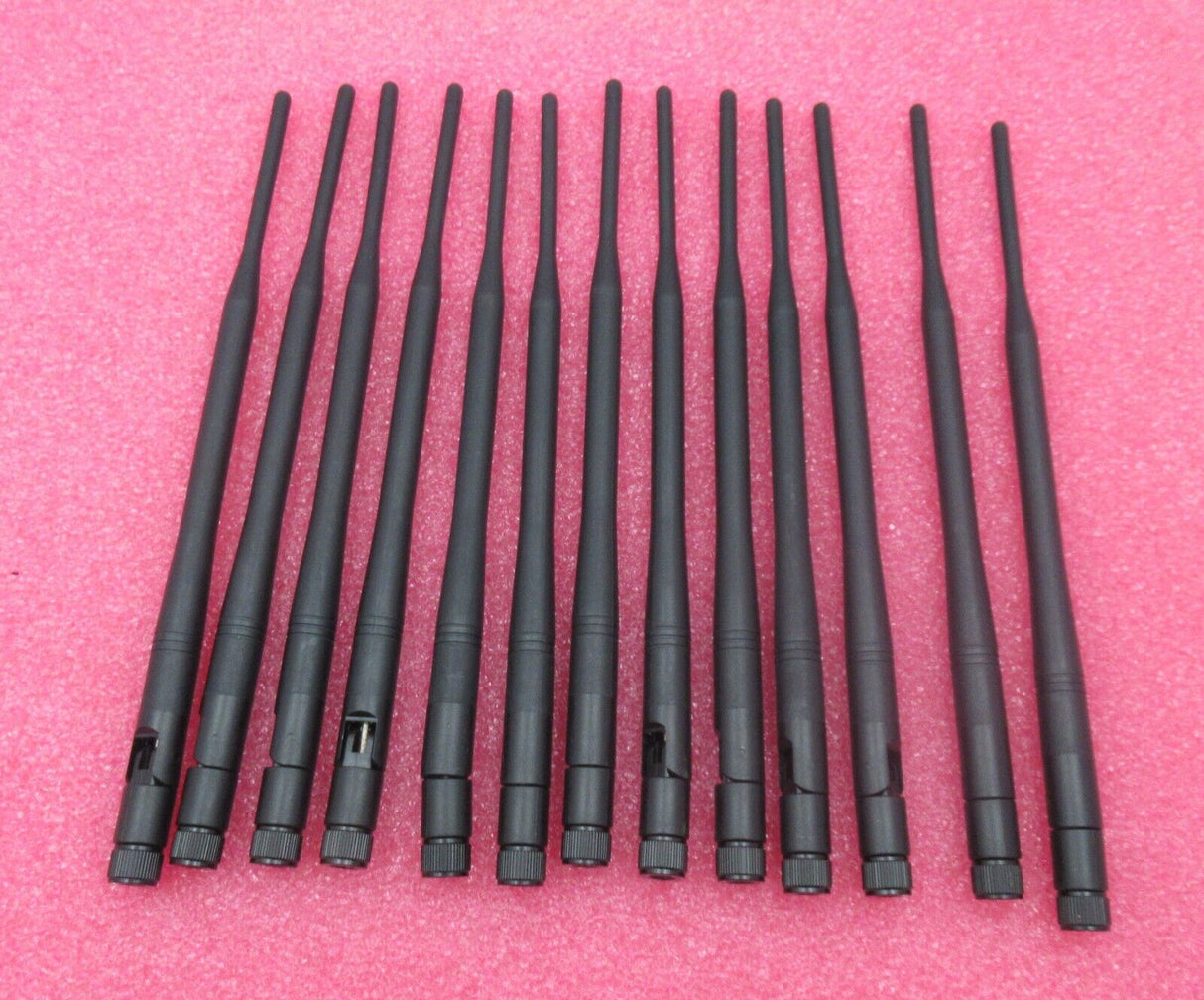 Job Lot 13 x Whip WiFi Hinged Antenna with SMA RP Connector 13cm Long