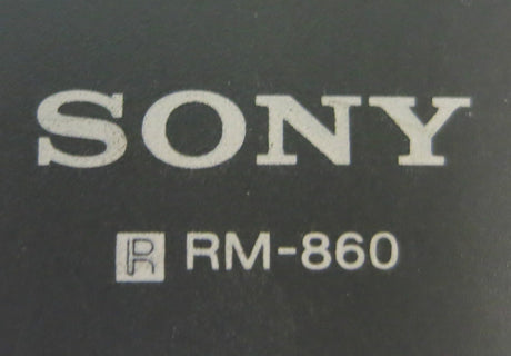 Télécommande pour appareil de commande Sony RM-860 146685441
