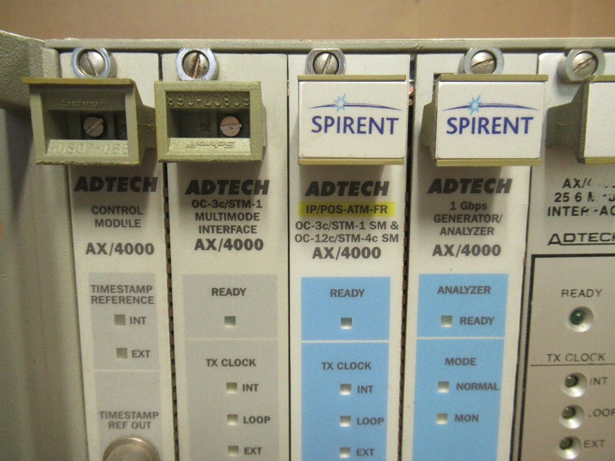 Spirent Adtech AX/4000 Broadband Test System 17-Slot Chassis 400120C