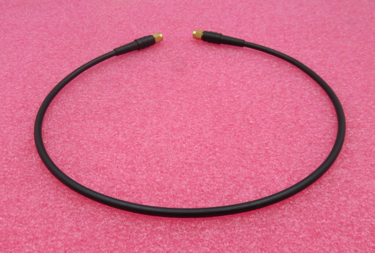 SMA Plug Male Straight To SMA Plug Male Straight 0.6M Black Coaxial RF Cable