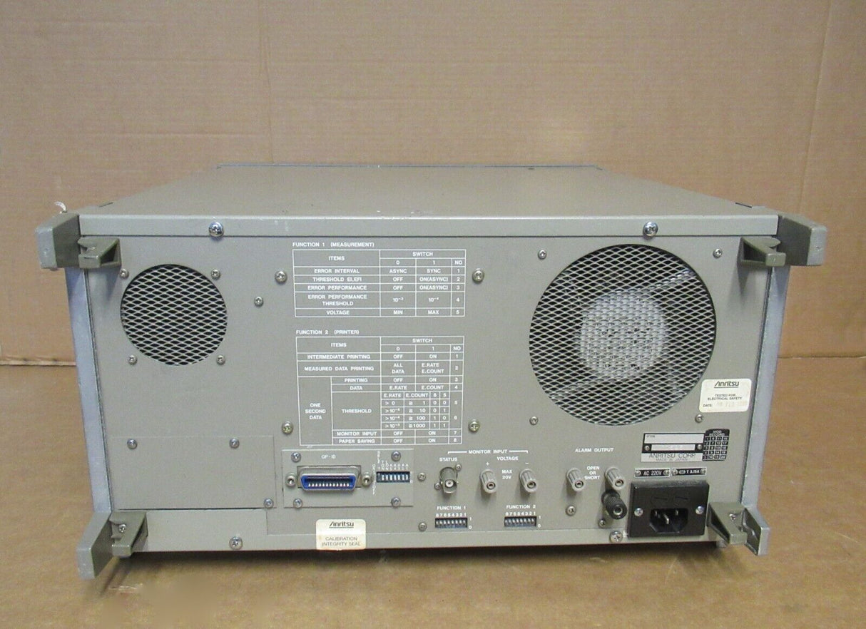 Anritsu ME522A PCM Measuring Instrument/ Error Rate Measuring Equipment