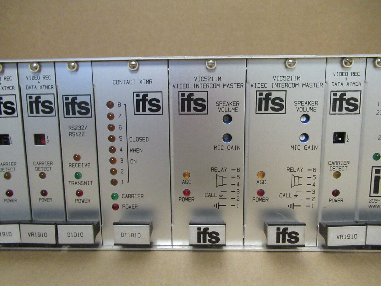 IFS R3 Rack Mount Card Cage 3U 14-Slot Chassis 7 x VR1910 2 x VIC5211M