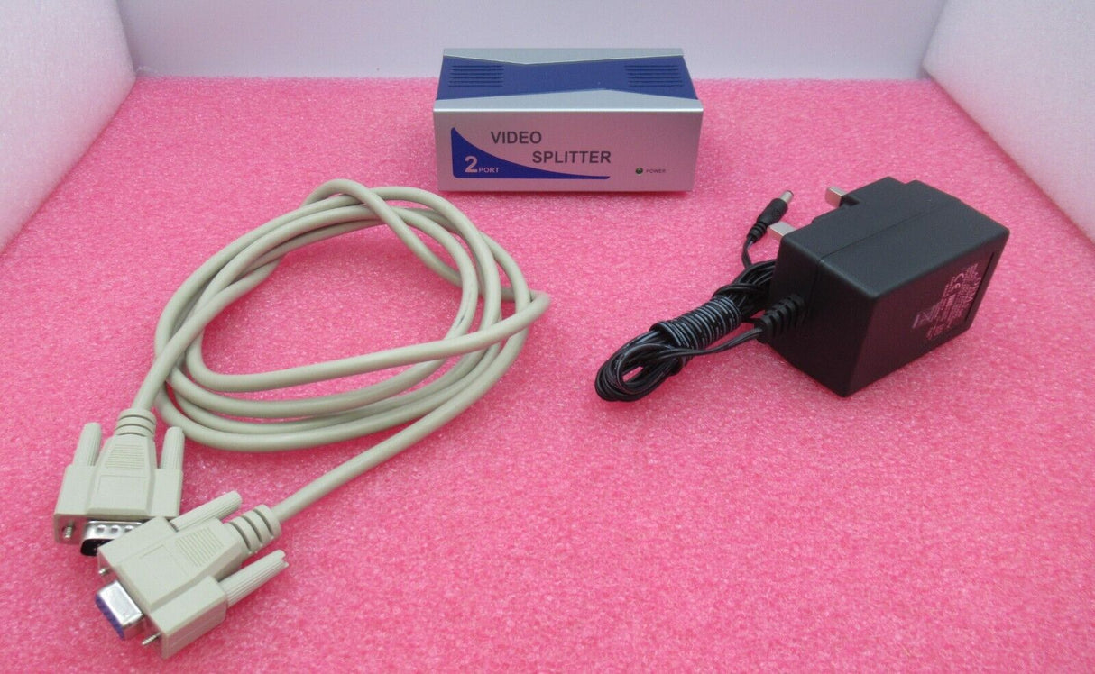 Videk 2 Port Video Splitter 350 MHz VS92A