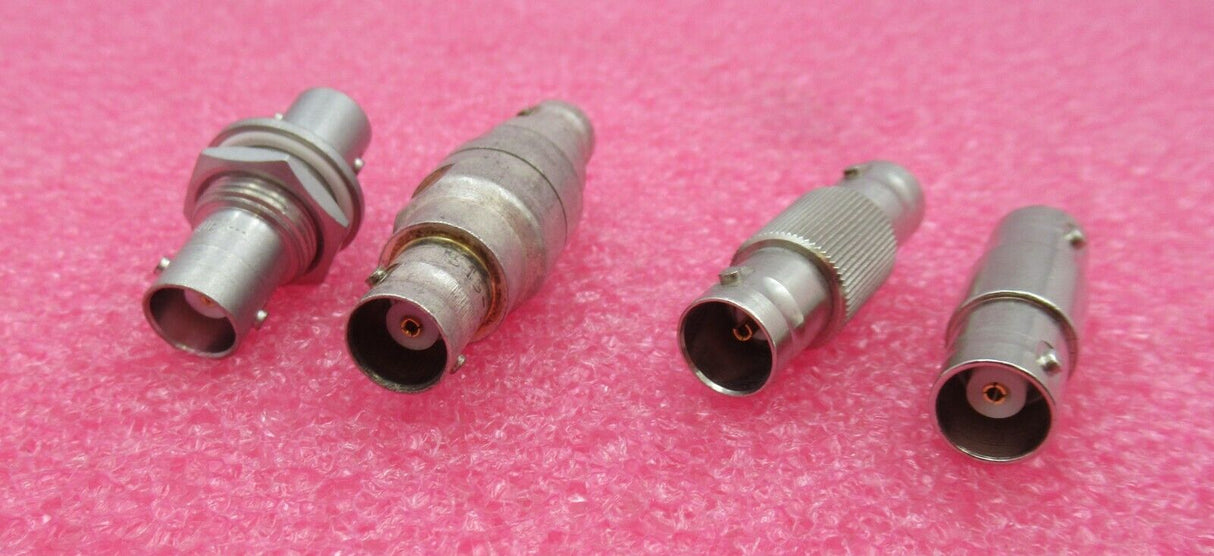 Joblot 4 x RF Coaxial Coupler Adapter 50OMH BNC Female Jack To BNC Female Jack
