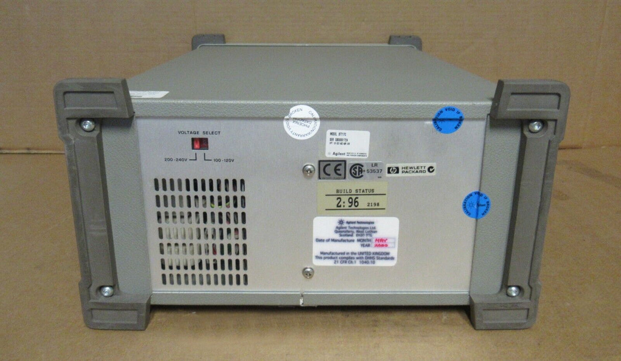 Analyseur de performances de communication HP Agilent 37717C OmniBER A3R/A3D/131/UKK