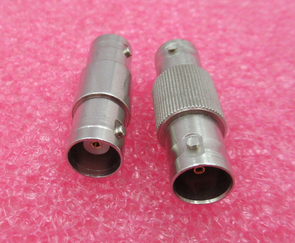 Joblot 4 x RF Coaxial Coupler Adapter 50OMH BNC Female Jack To BNC Female Jack