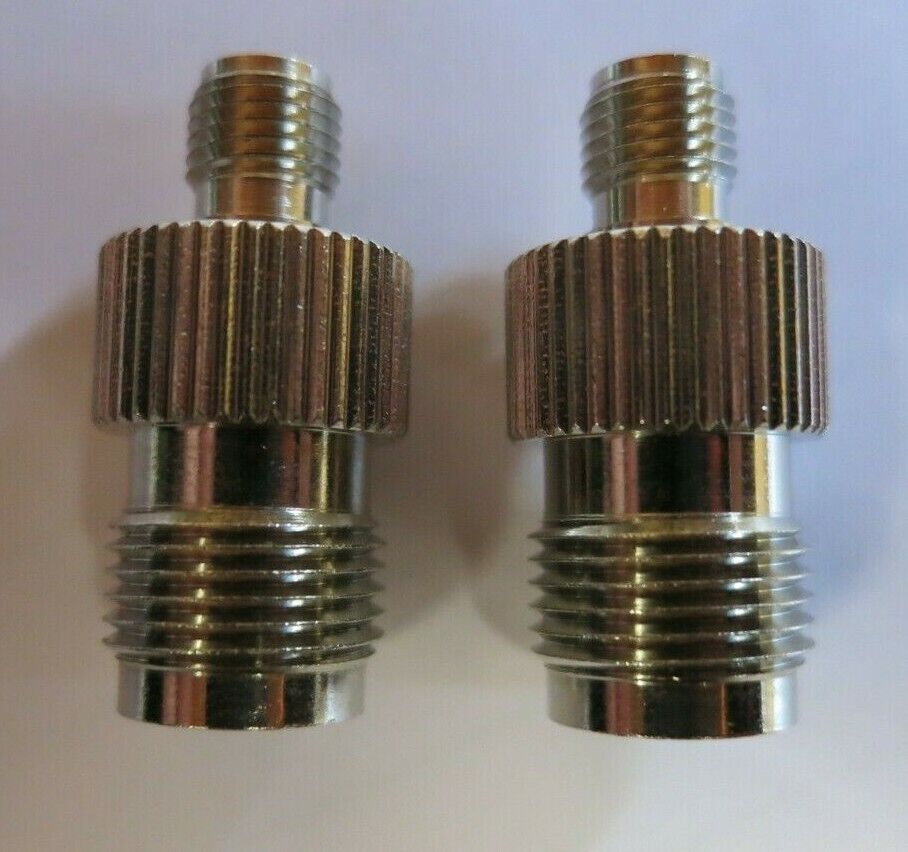 Joblot 2 x SMA Female To MMCX Female Straight RF Coaxial Adapter 50? 18GHz
