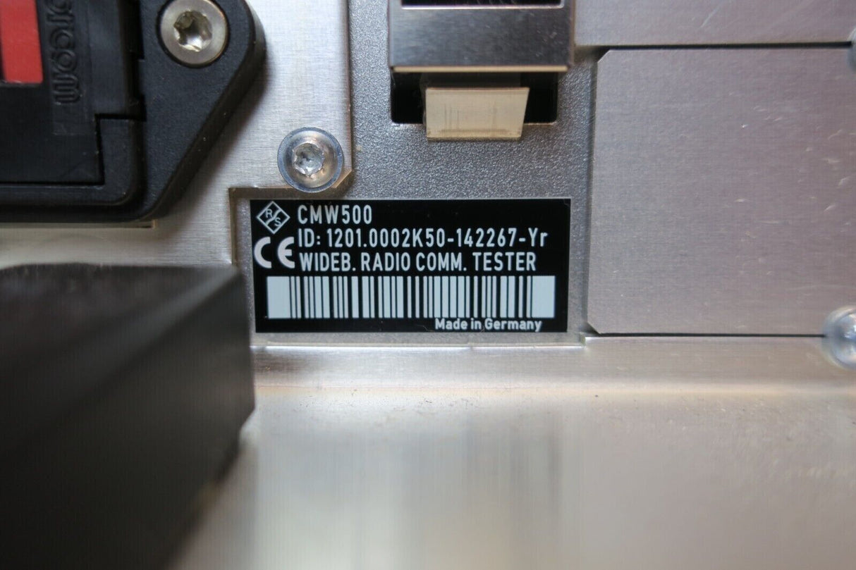 Rohde & Schwarz CMW 500 Wideband Radio Communication Tester 1201.0002K50 LTE R&S