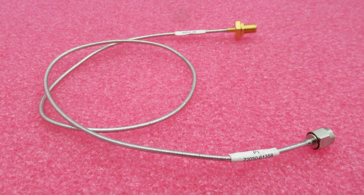 SMA Plug Male Straight To SMA Plug Female Straight 0.5M Silver Coaxial RF Cable