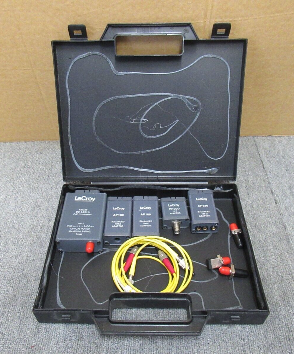 LeCroy MT03 Automatic Mask Tester O/E Converter and Adapters