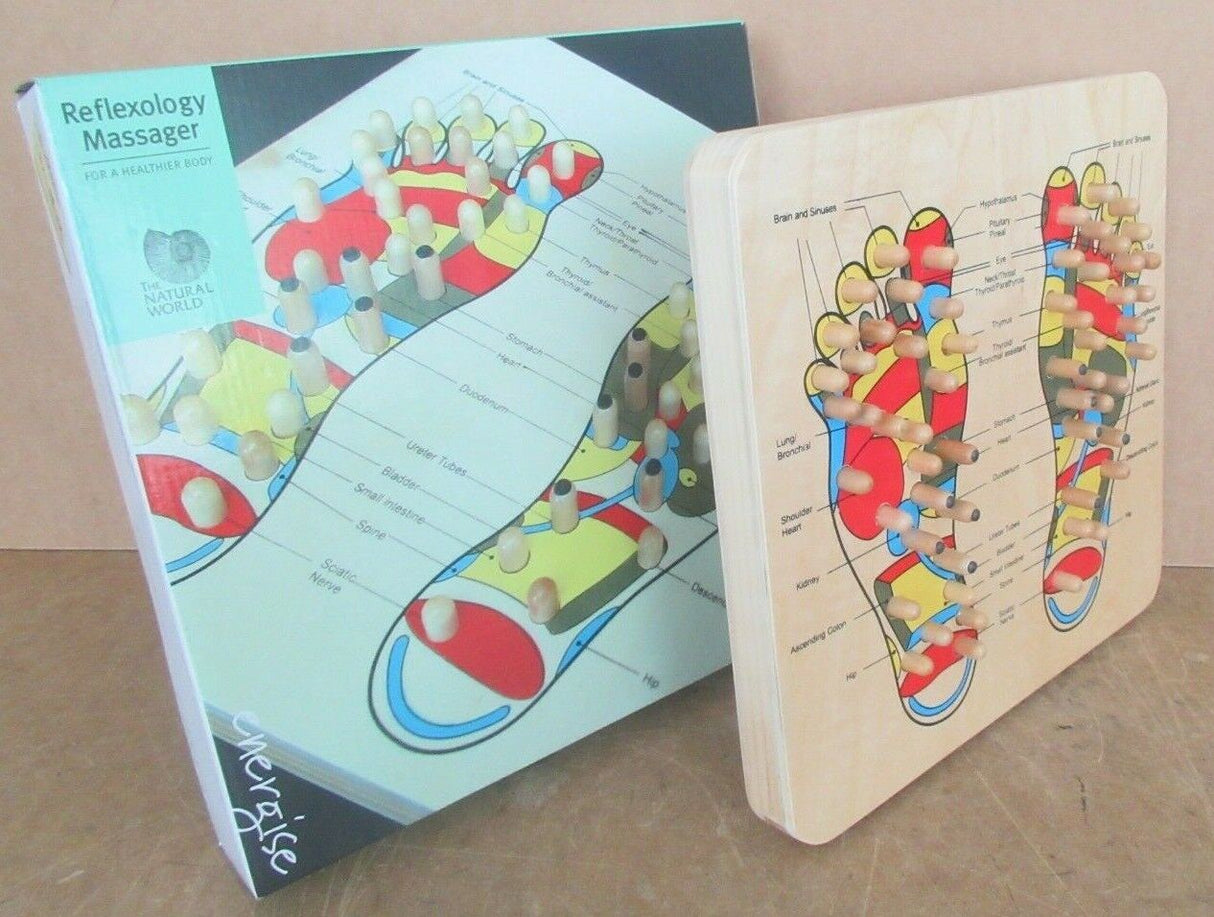 Reflexology Massager Spring Pressure Board Reduce Stress Re-energise Naturally