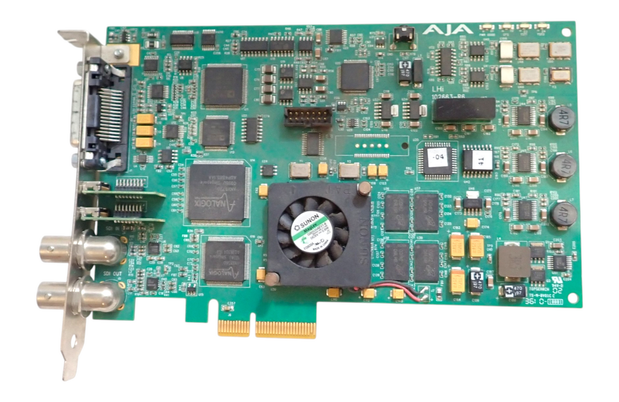 AJA KONA LHI RO HD SD 10 bit Digital & 12 bit Analog PCIe Video Capturing Card5