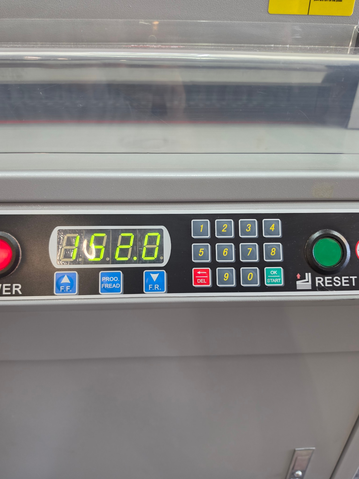 GAPS 450VS+ Electric Paper Guillotine Cutter A3 450mm 40mm Stack Digital Display8