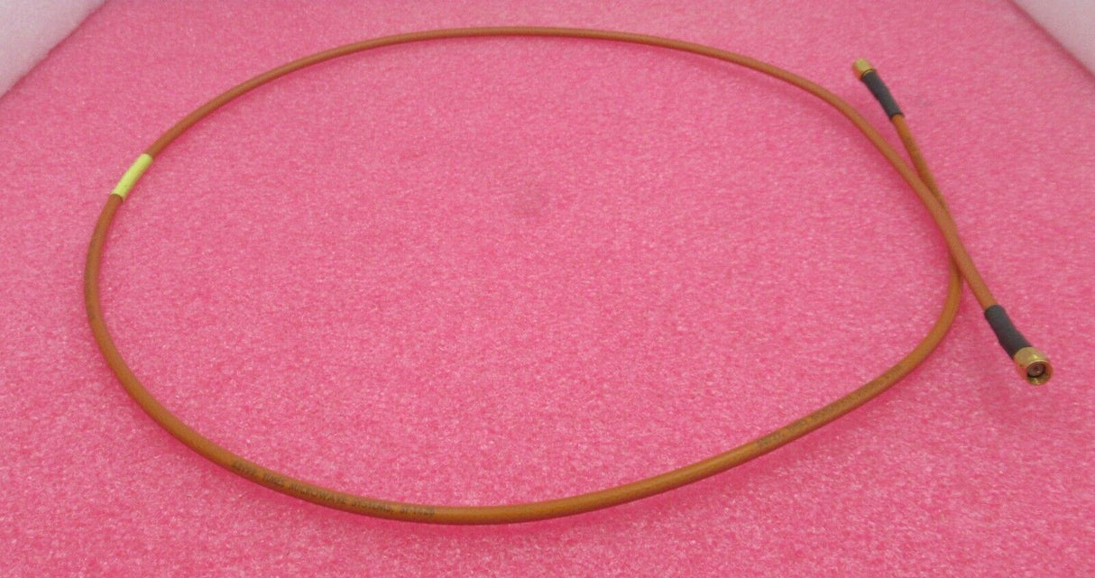 SMA Plug Male Straight To SMA Plug Male Straight 1.2M Orange Coaxial RF Cable