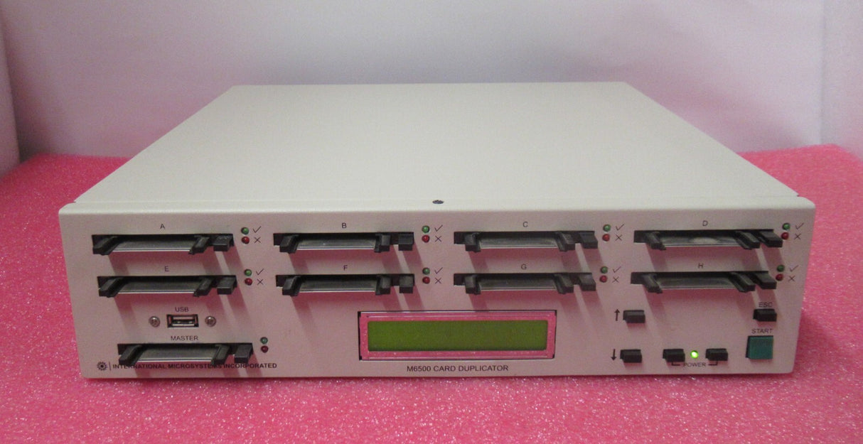 IMI M6500 Memory Card Duplicator 25MB/s 8 Slot + 1 Master Slot1
