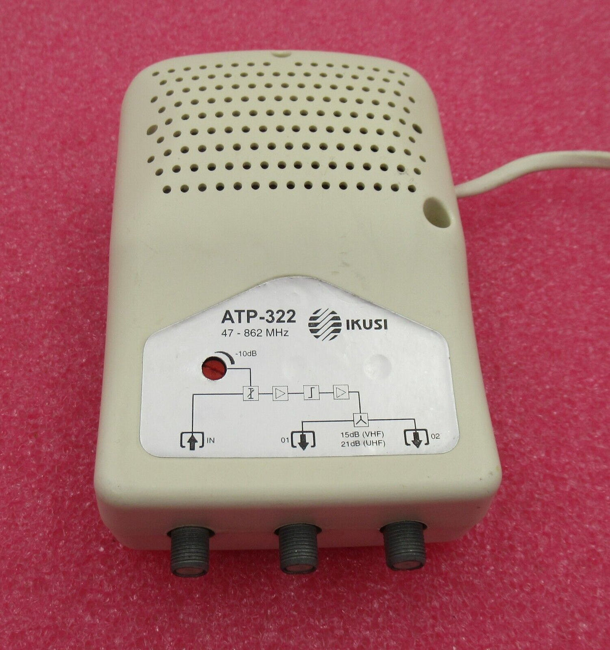 IKUSI ATP-322 Interior Housing Amplifier 1 Output For DTT and Satellite