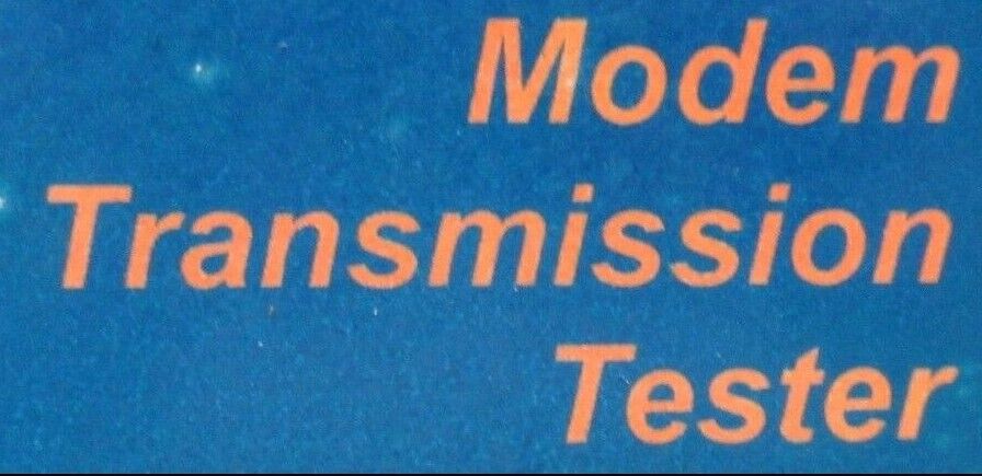DSPG Telecoms Modem Transmission Tester