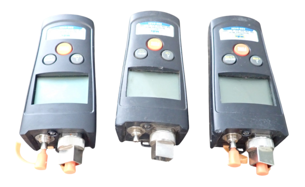 Job Lot 3 x Mills Optical Power Meter with 1mW VFL C00 1887 + 1x Case2