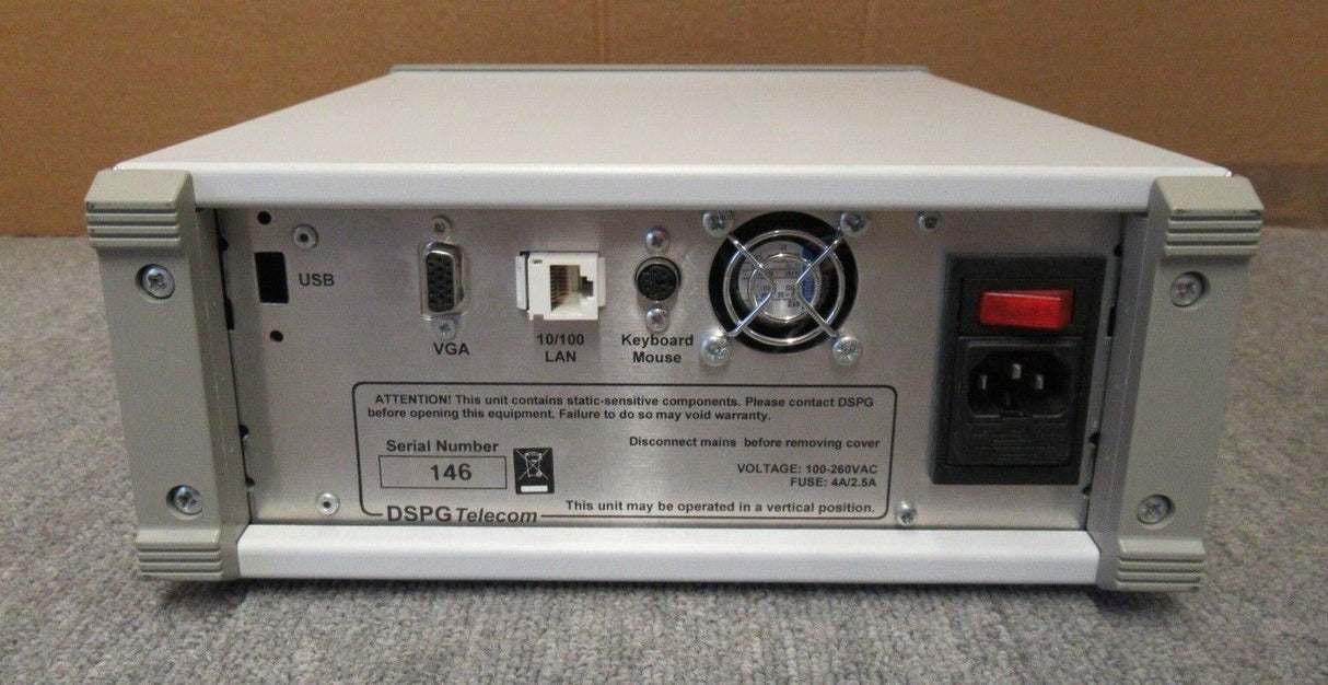 DSPG Telecoms Modem Transmission Tester