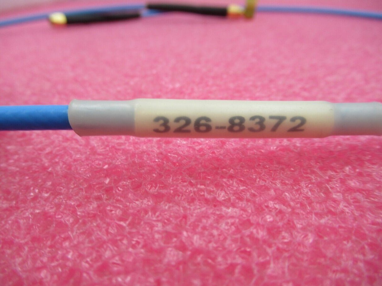 SMA Plug Male Straight To SMA Plug Male Right-Angle 1M Blue Coaxial RF Cable