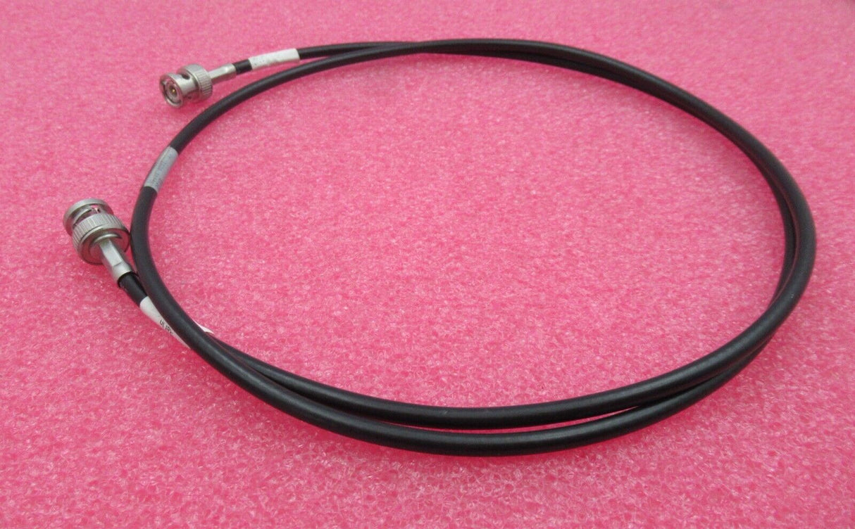 BNC Plug Male Straight To BNC Plug Male Straight 1.2M Black Coaxial RF Cable