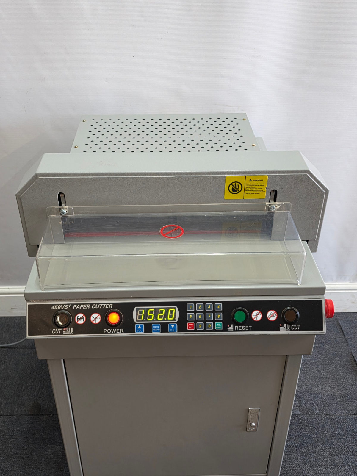 GAPS 450VS+ Electric Paper Guillotine Cutter A3 450mm 40mm Stack Digital Display3