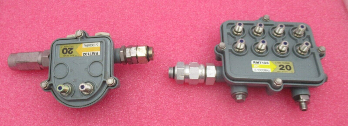 Regal Hardline RMT108 8-Port & RMT102 2-Port 5-1000 MHz Multi Cable Tap