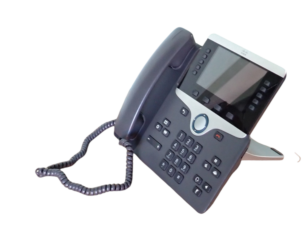 Cisco CP 8851 IP PoE VoIP SIP Telephone Phone 5" Screen Duplex Speakers2