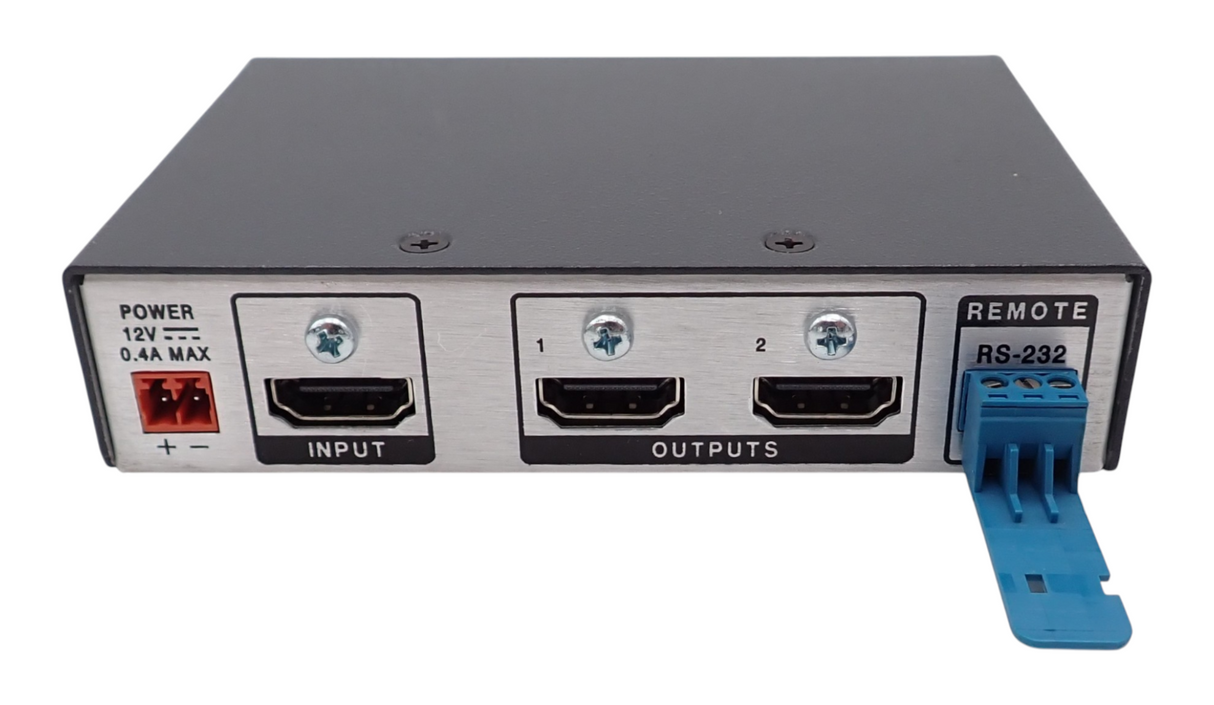 Extron DA2 HD 4K PLUS 60 1607 01 2 Output 4K / 60 HDMI Distribution Amplifier3