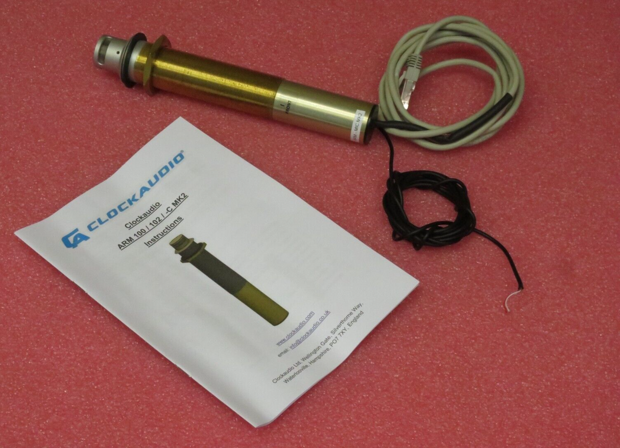 Clockaudio ARM-MIC 102-RF MK2 Motorized Low Profile Conference Desk Microphone