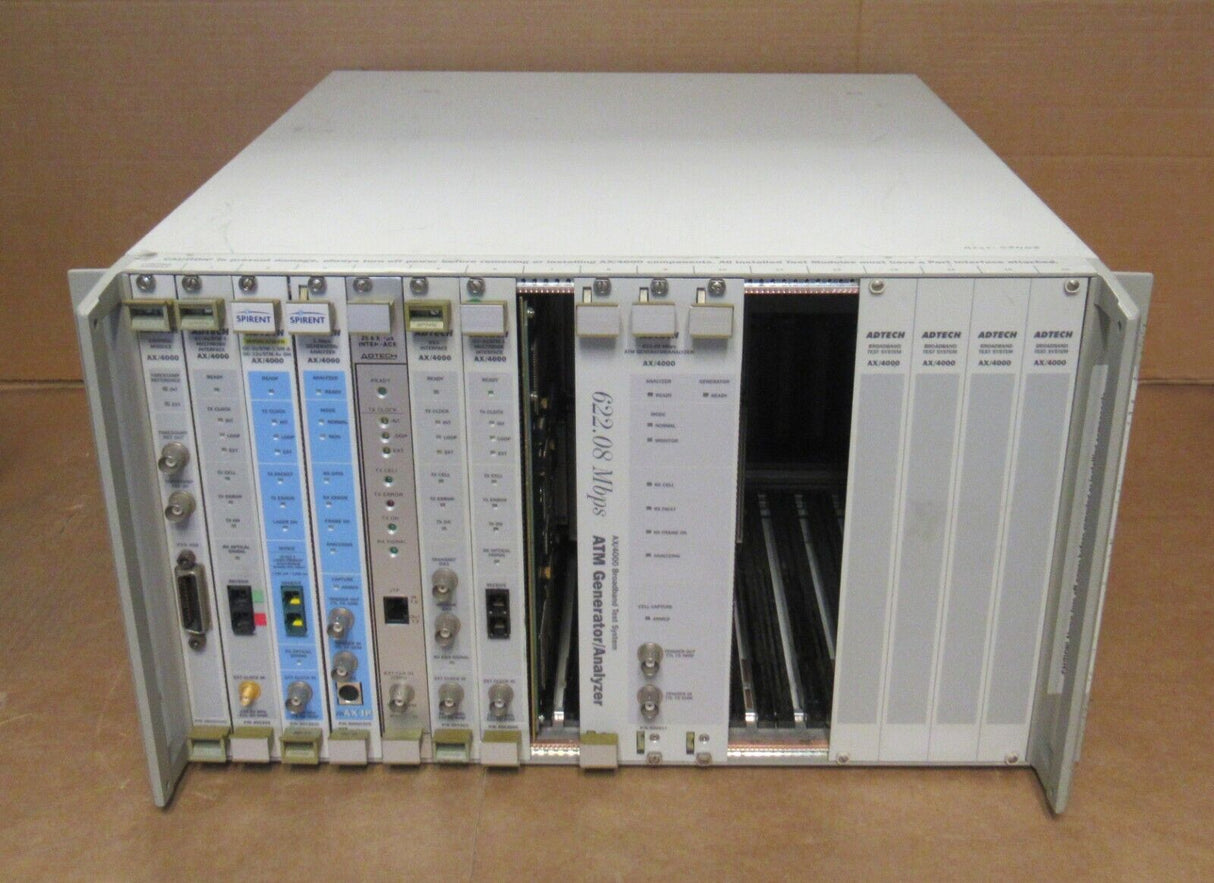 Spirent Adtech AX/4000 Broadband Test System 17-Slot Chassis 400120C