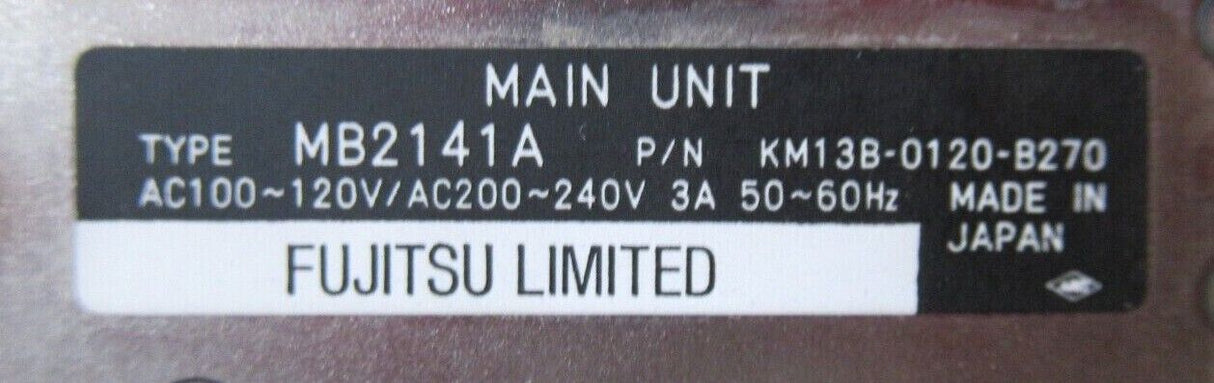 Fujitsu KM13B-0120-B270 MB2141A Emulator
