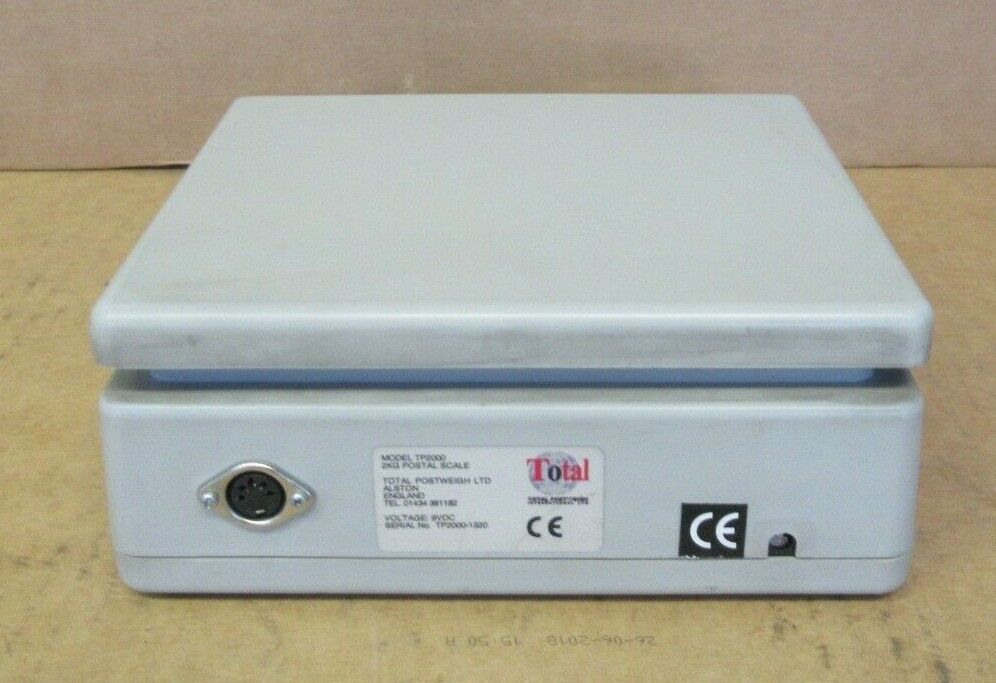 Total PostWeigh TP2000 2KG Postal Scale Mailroom Mailing Postage System Post