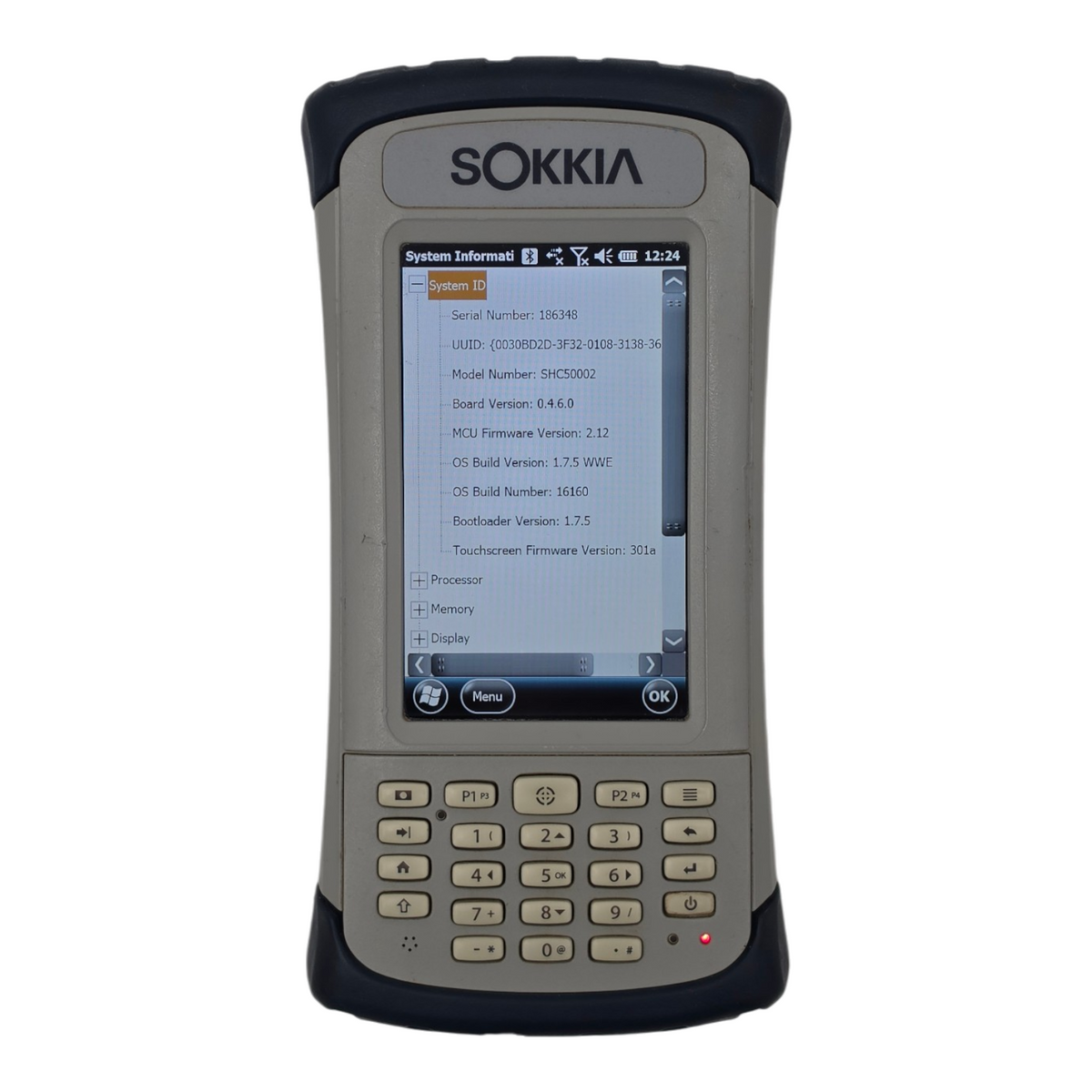 Sokkia SHC500 Field Controller Surveying Data Collector Bluetooth WiFi MAGNET11