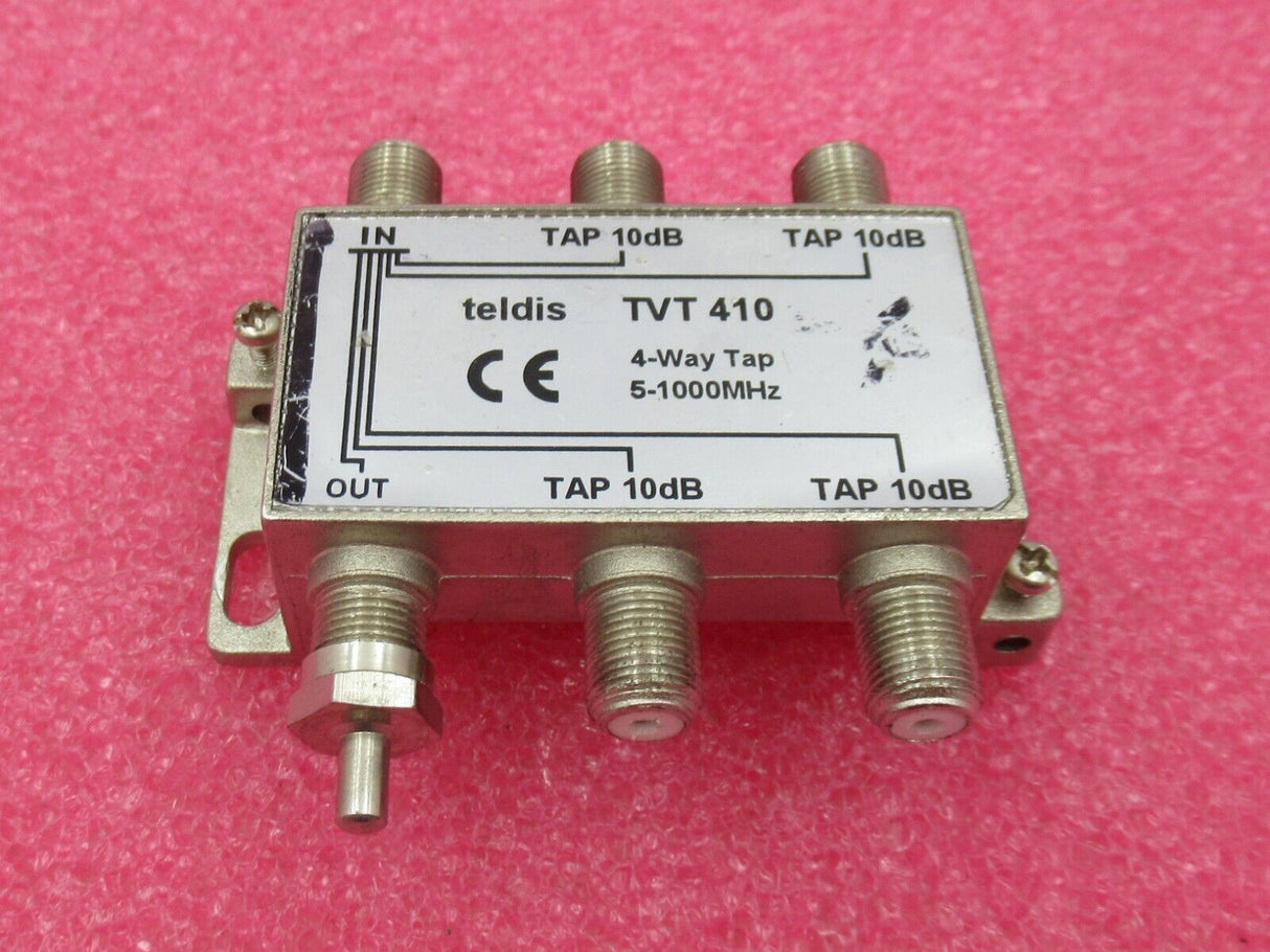 Teldis TVT410 4 Way Tap 10.5dB
