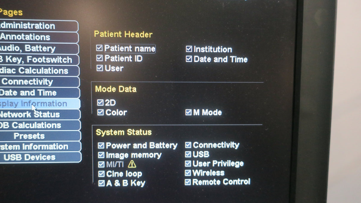 SonoSite Edge Portable Ultrasound 2D MMode Doppler P1500063 + HLF38x/136Mhz8