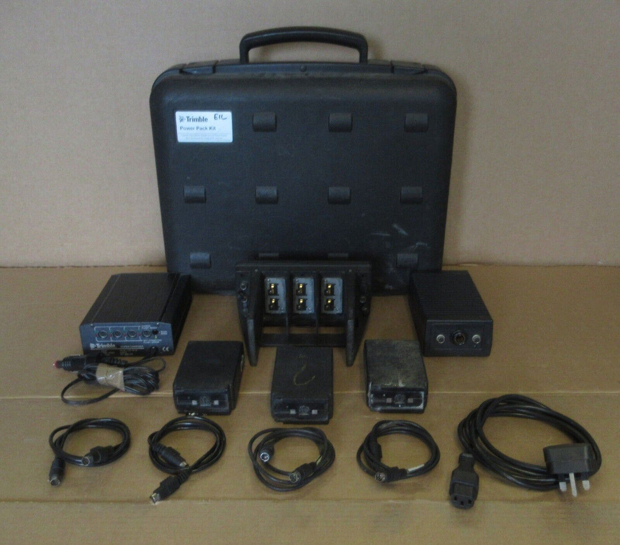 Trimble Spectra Precision Power Pack Kit With Super Charger 3x Battery 571906145
