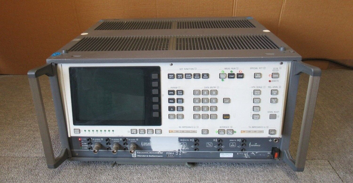 Wandel & Goltermann PCM-4 E1 PCM Digital Multiplexer Channel Measuring Set