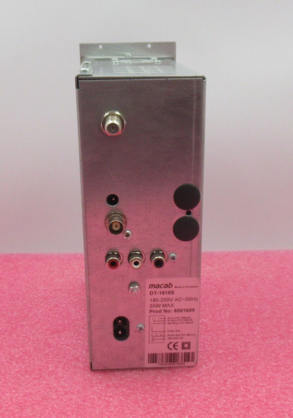 Macab DT-1610S Digital Head End Satellite Receiver QPSK 6501609