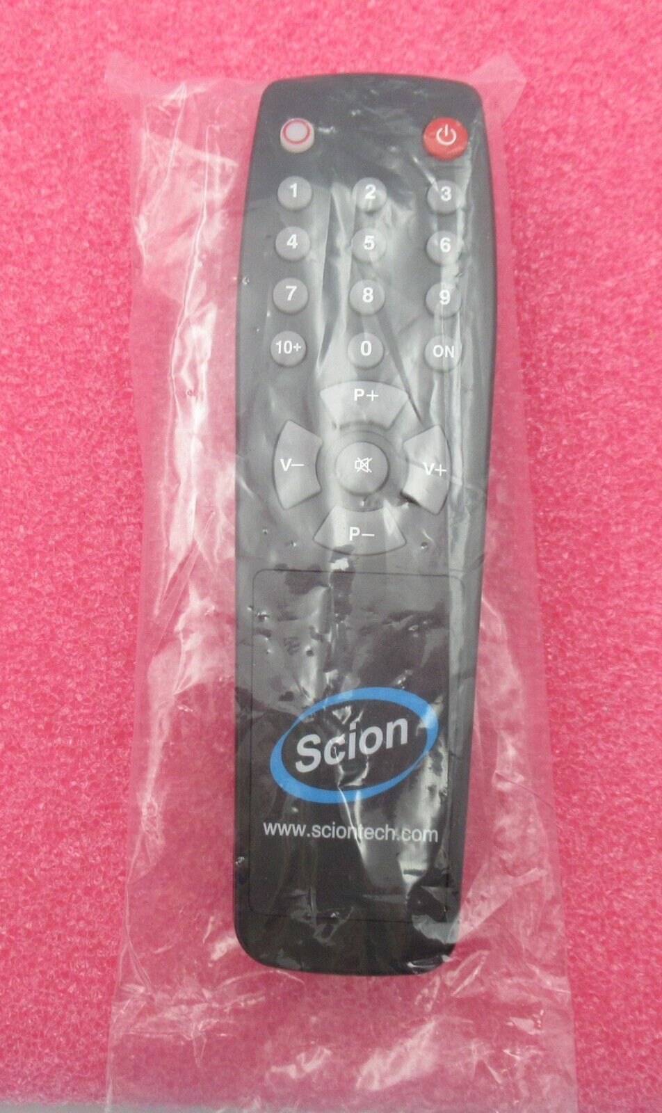 NEW Scion 13 Numeric Keys Programmable Infra-Red Remote Control Black PRO-0201