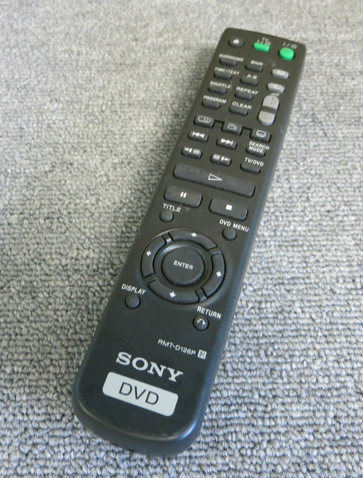 Original Sony DVD Remote Control - RMT-D126P