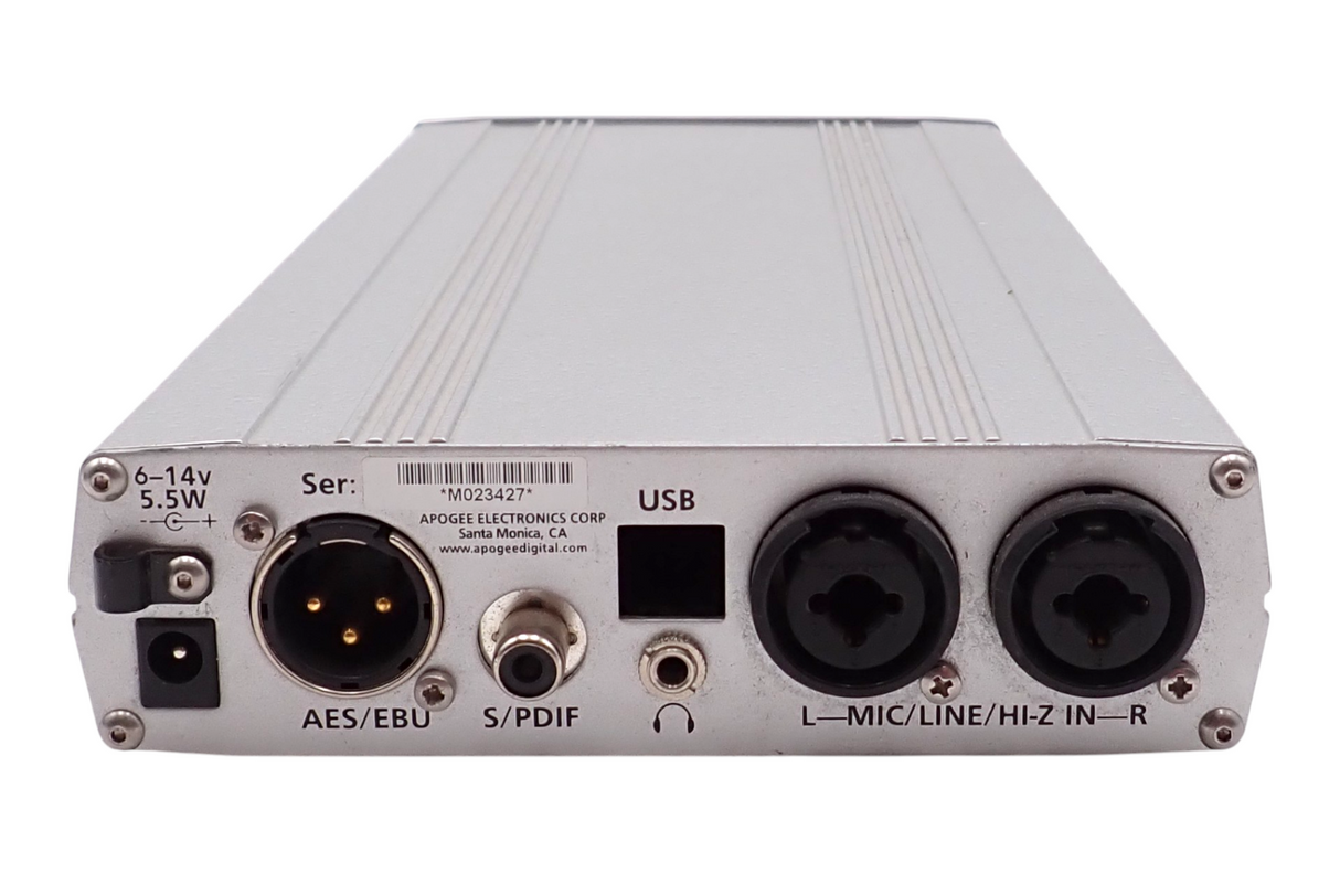 Apogee Electronics Mini-Me 2-channel A/D Converter With Mic / Instrument Preamp5
