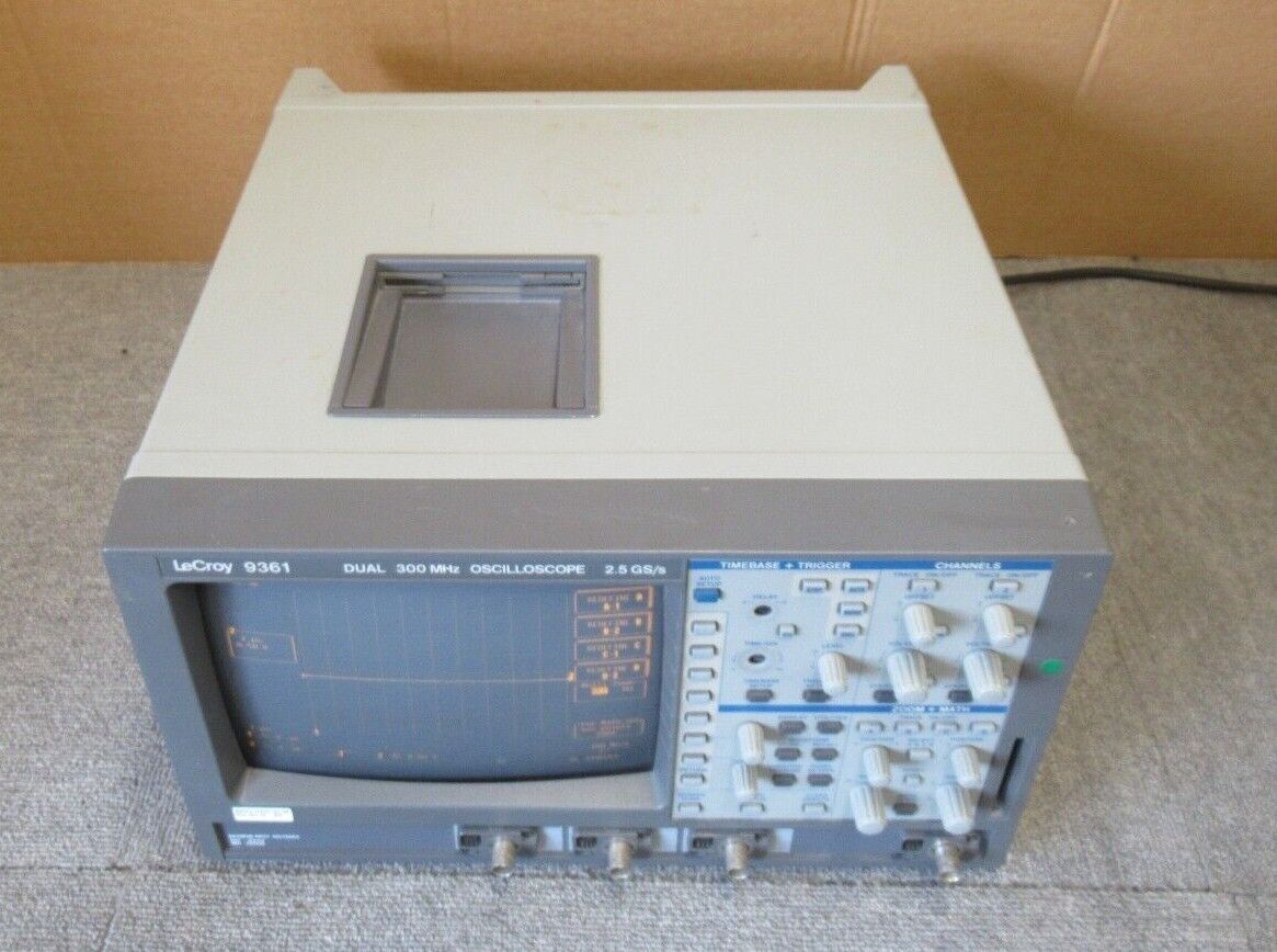 LeCroy 9361 Dual Stand Alone Digital Oscilloscope 300MHz 2.5GS/s