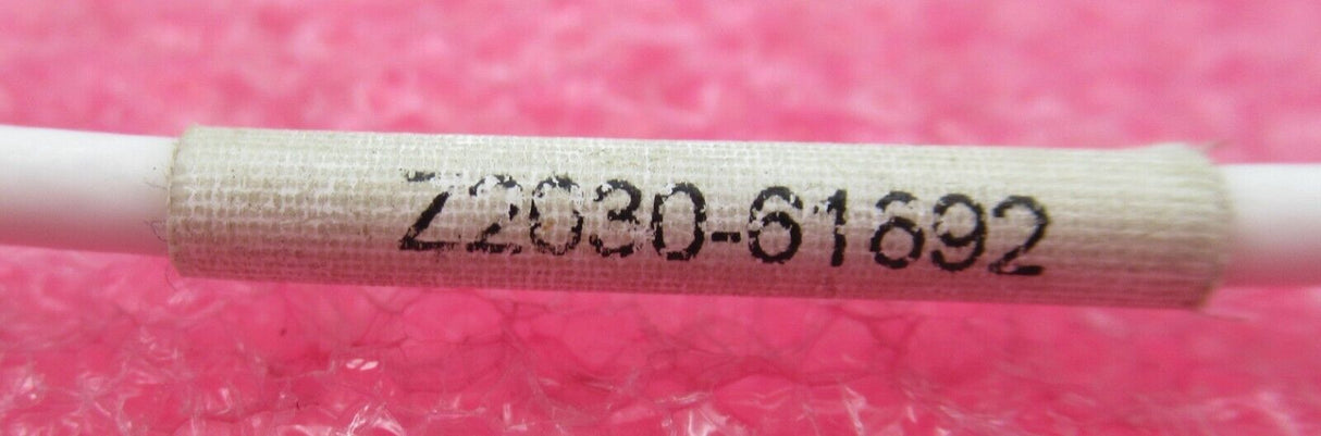 SMA Plug Male Straight To SMA Plug Male Right Angle 0.4M White Coaxial RF Cable