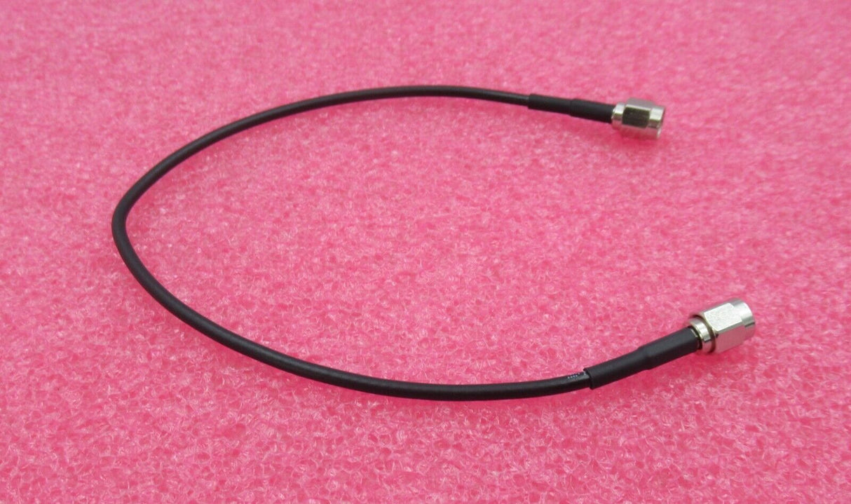SMA Plug Male Straight To SMA Plug Male Straight 280MM Black Coaxial RF Cable
