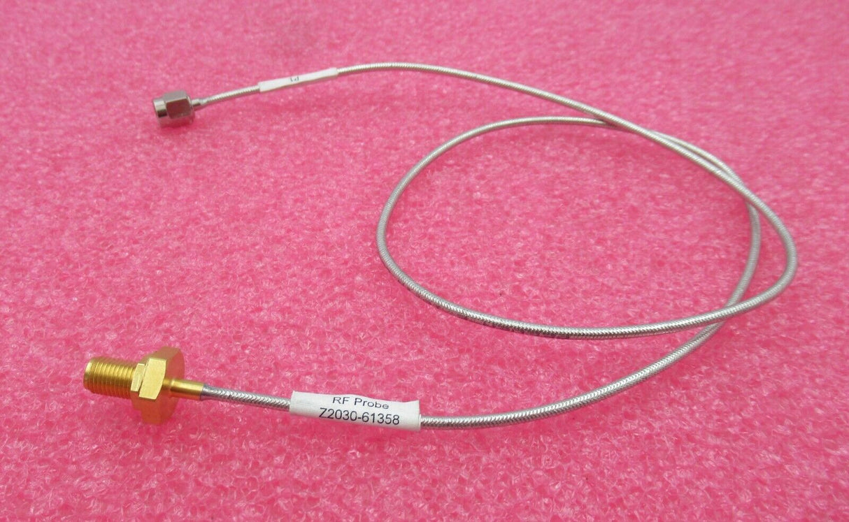 SMA Plug Male Straight To SMA Plug Female Straight 0.5M Silver Coaxial RF Cable