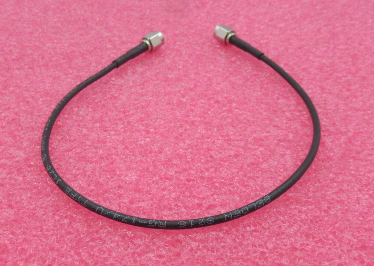 SMA Plug Male Straight To SMA Plug Male Straight 30cm Black Coaxial RF Cable