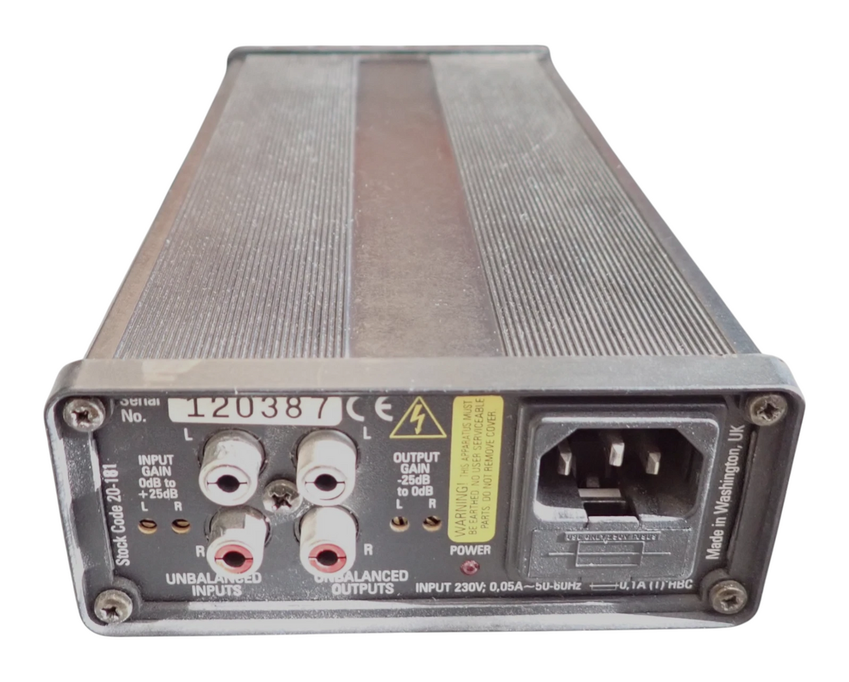 Canford Audio Pro Interface MK2 RCA to XLR Unbalanced Balanced Converter0
