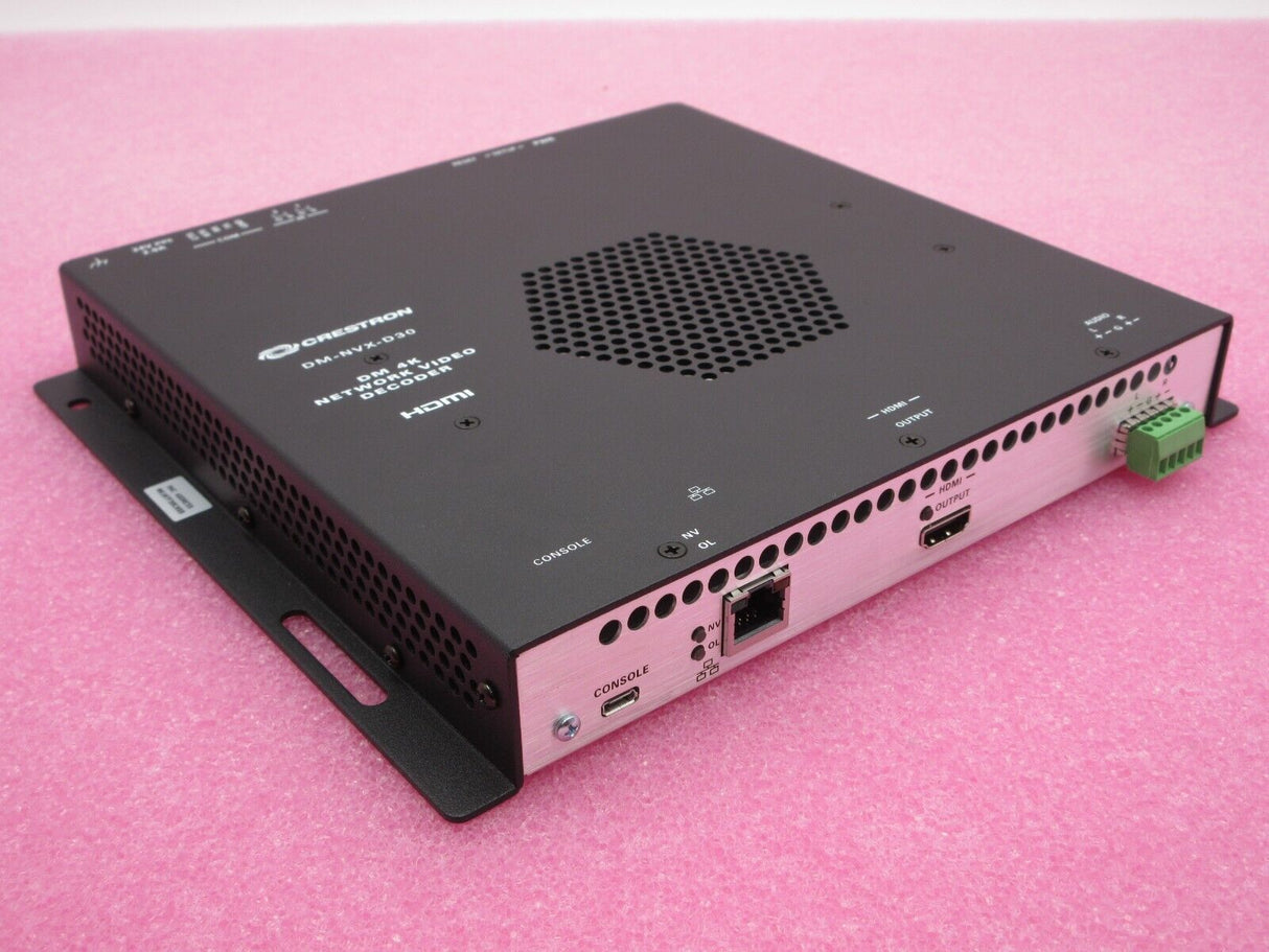 Crestron DM-NVX-D30 DM NVX 4K60 4:4:4 HDR HDCP 2.3 Network AV over IP Decoder