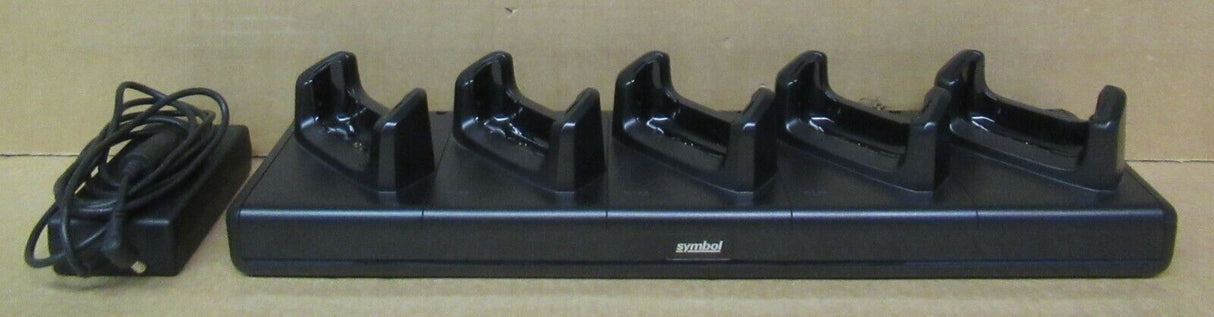New Zebra Symbol CRDUNIV-55-5000R 5-Slot Scanner Cradle Dock Charger TC55